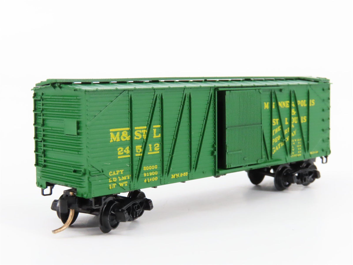 N Scale Kadee Micro-Trains MTL 28352-1 M&amp;STL Peoria Gateway 40&#39; Box Car #24512