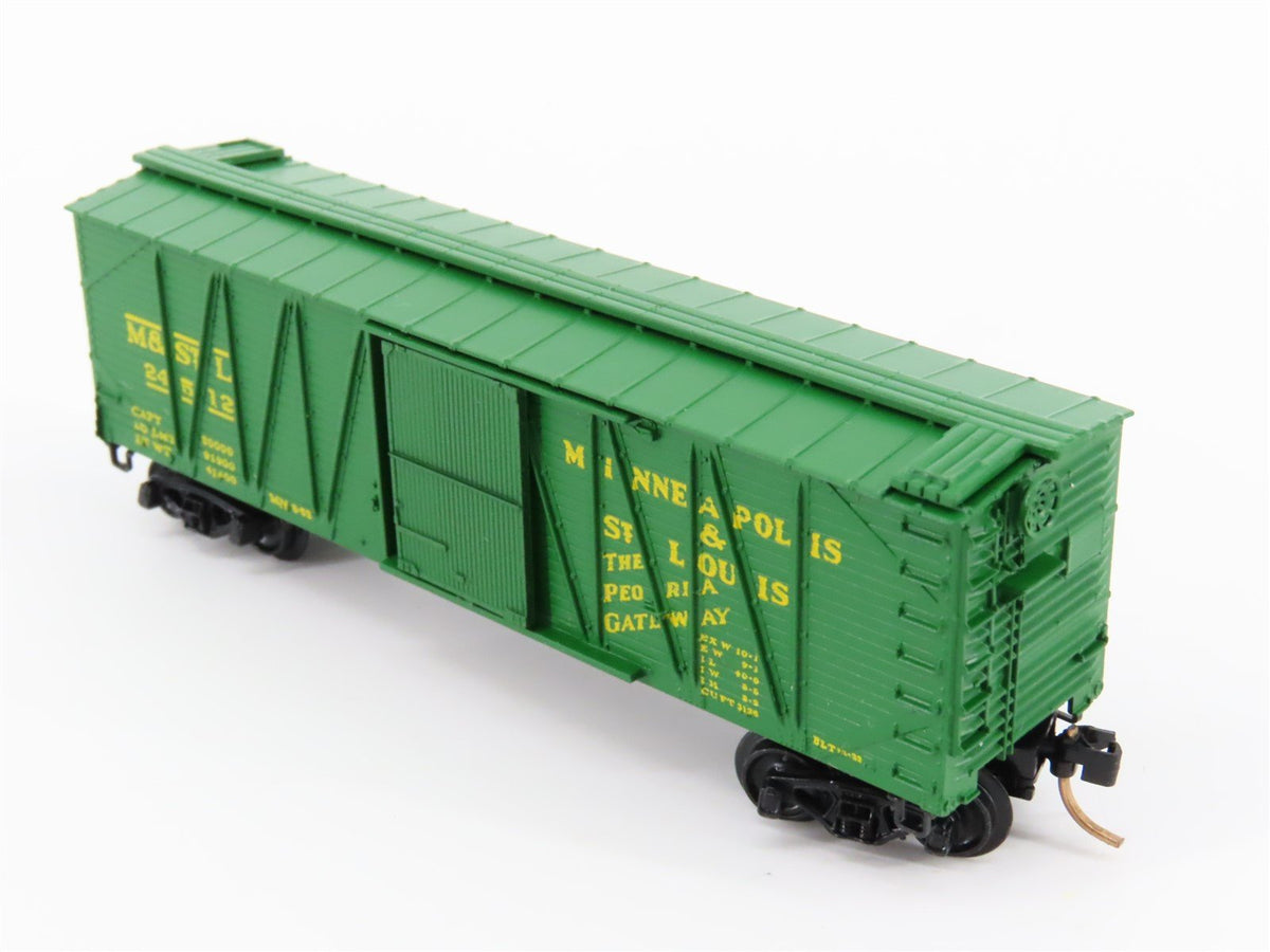 N Scale Kadee Micro-Trains MTL 28352-1 M&amp;STL Peoria Gateway 40&#39; Box Car #24512