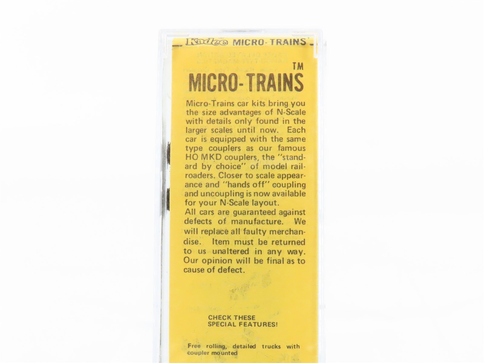 N Scale Kadee Micro-Trains MTL 28352-1 M&STL Peoria Gateway 40' Box Car #24512