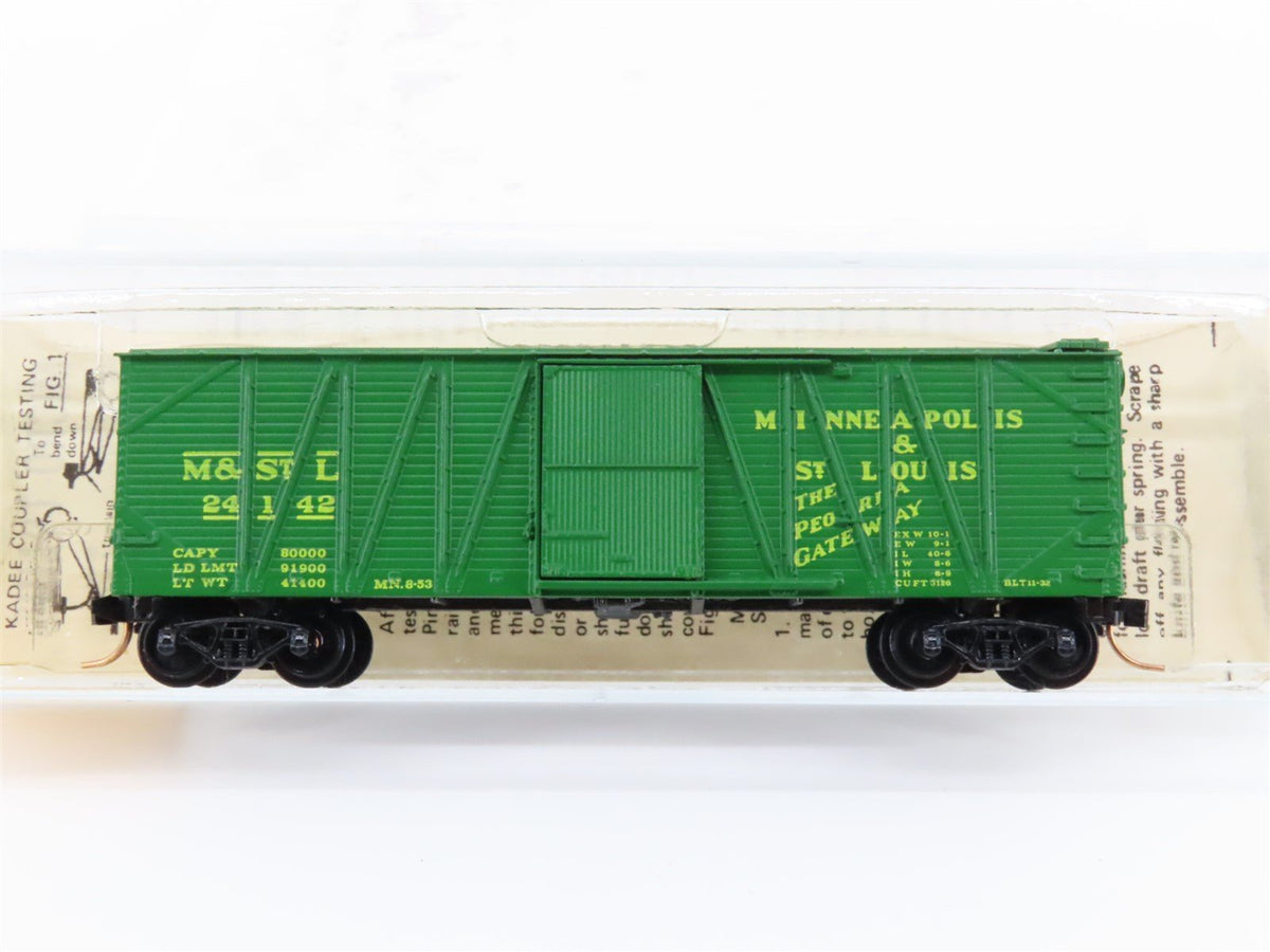 N Scale Kadee Micro-Trains MTL 28080 M&amp;STL Peoria Gateway 40&#39; Box Car #24142