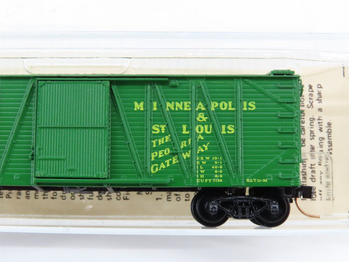 N Scale Kadee Micro-Trains MTL 28080 M&amp;STL Peoria Gateway 40&#39; Box Car #24142