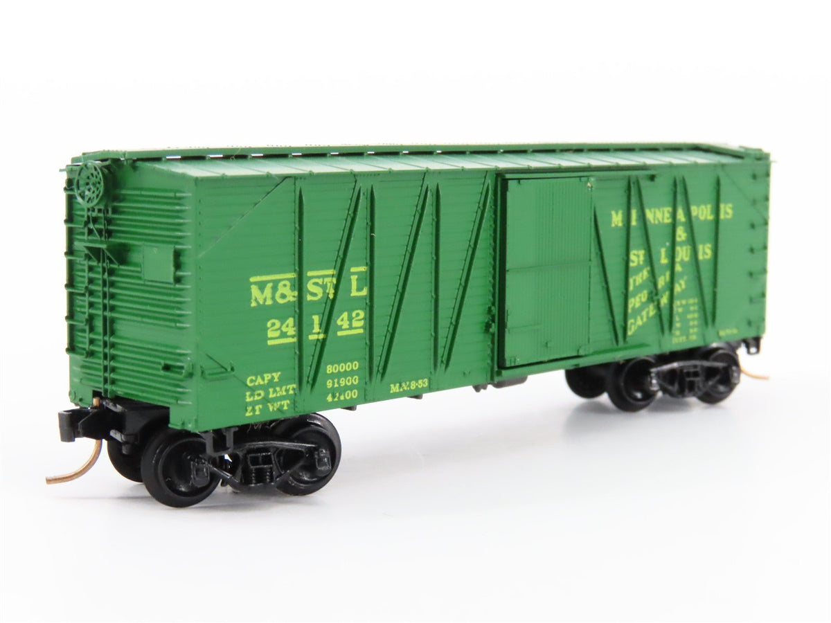 N Scale Kadee Micro-Trains MTL 28080 M&amp;STL Peoria Gateway 40&#39; Box Car #24142