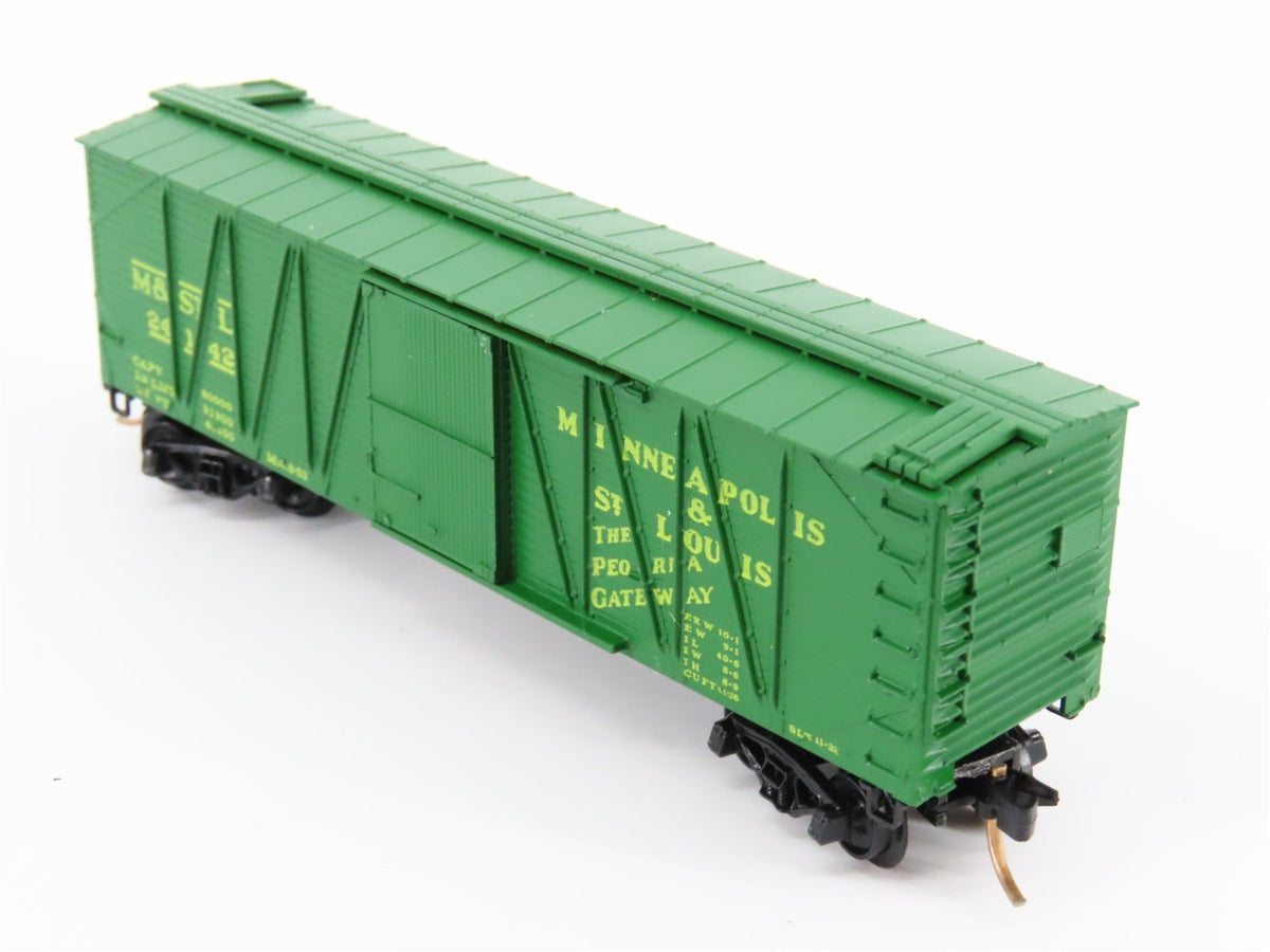 N Scale Kadee Micro-Trains MTL 28080 M&amp;STL Peoria Gateway 40&#39; Box Car #24142