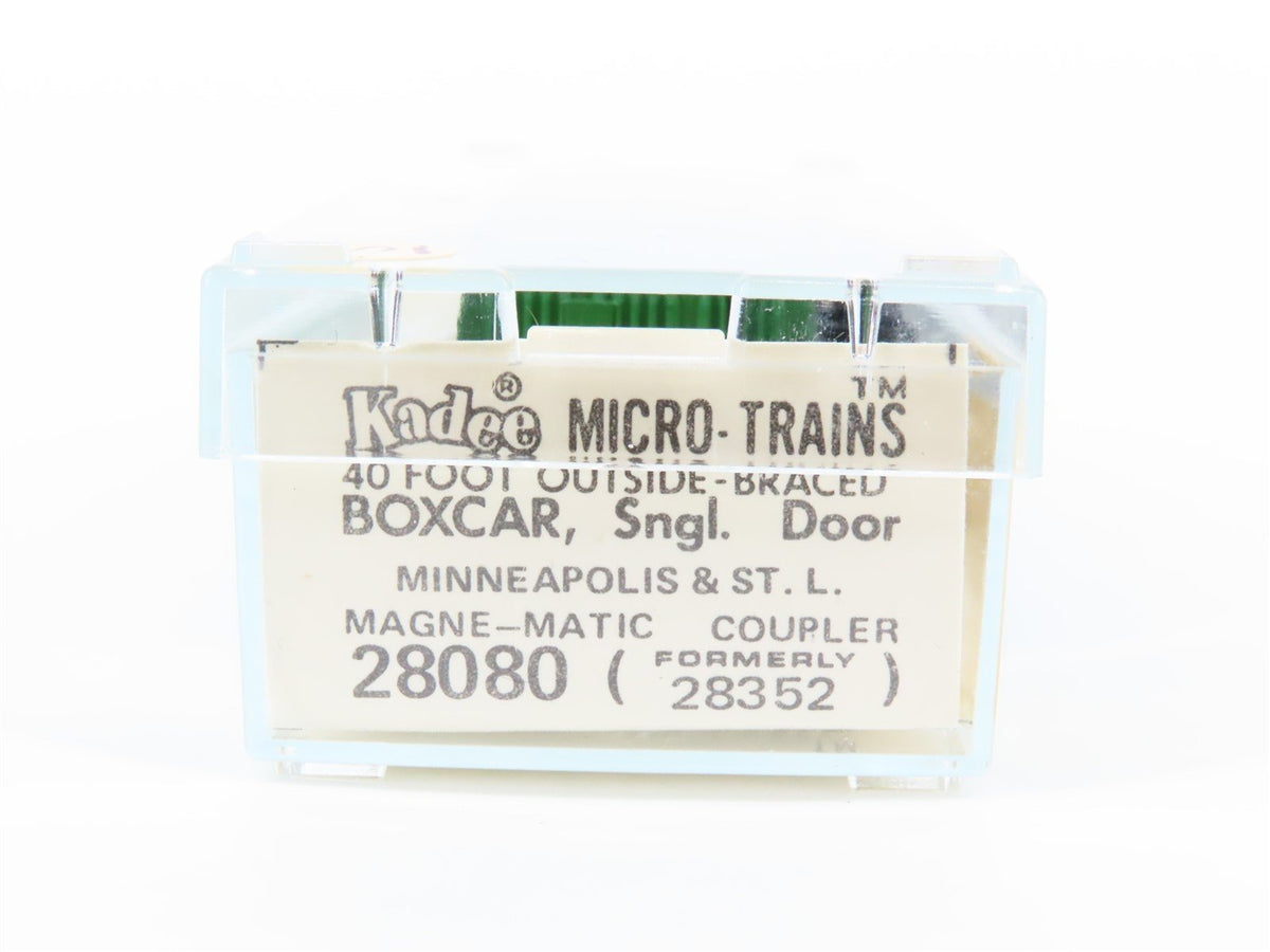 N Scale Kadee Micro-Trains MTL 28080 M&amp;STL Peoria Gateway 40&#39; Box Car #24142