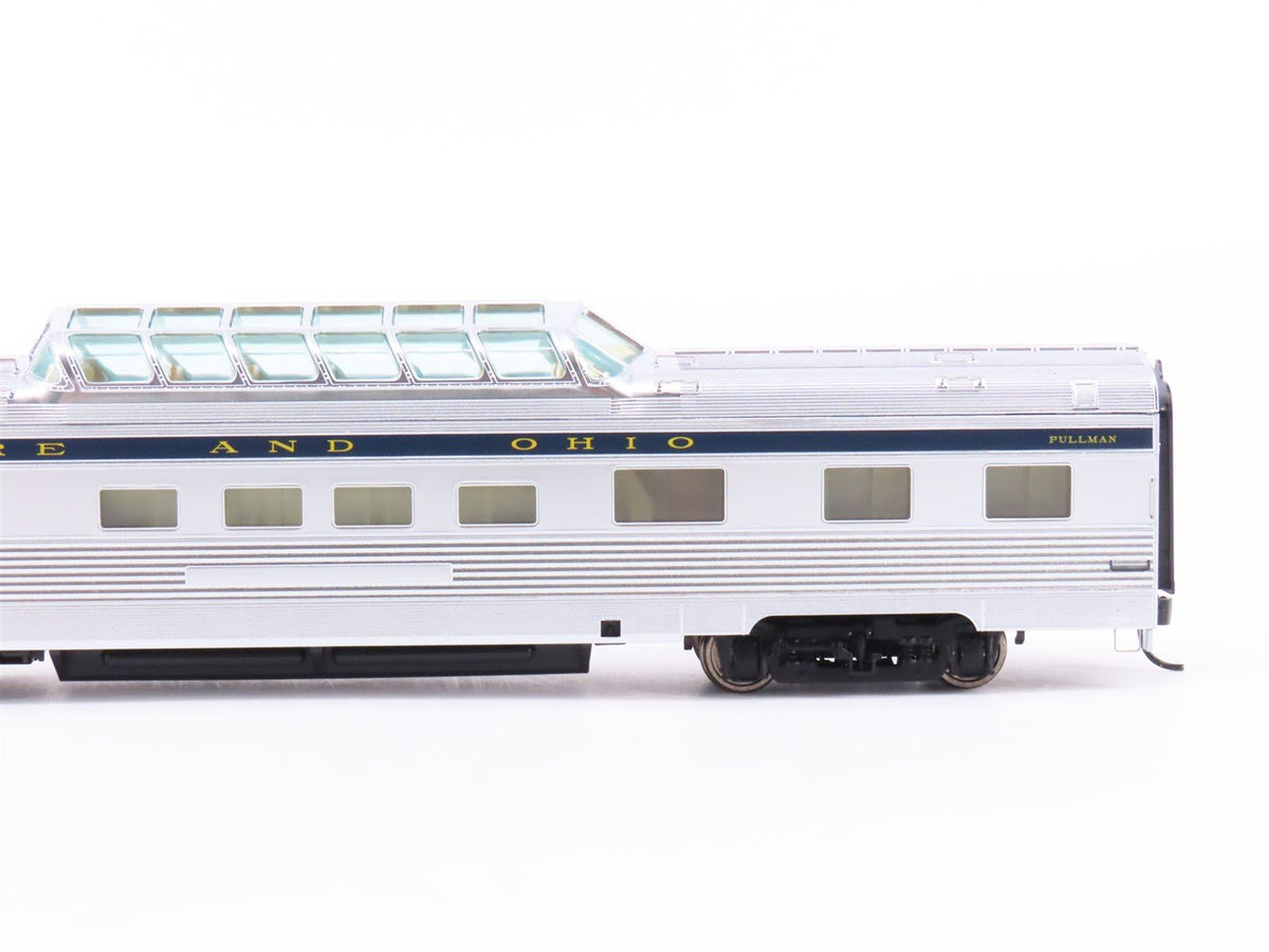 HO Scale Walthers Proto 920-9405 B&amp;O 85&#39; 5-1-3 Dome/Sleeper Passenger Car