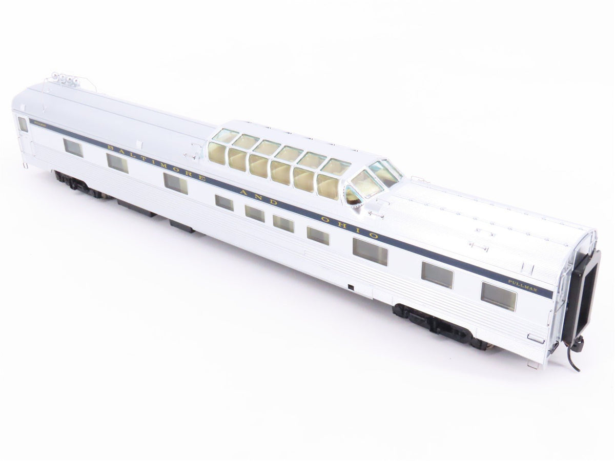 HO Scale Walthers Proto 920-9405 B&amp;O 85&#39; 5-1-3 Dome/Sleeper Passenger Car