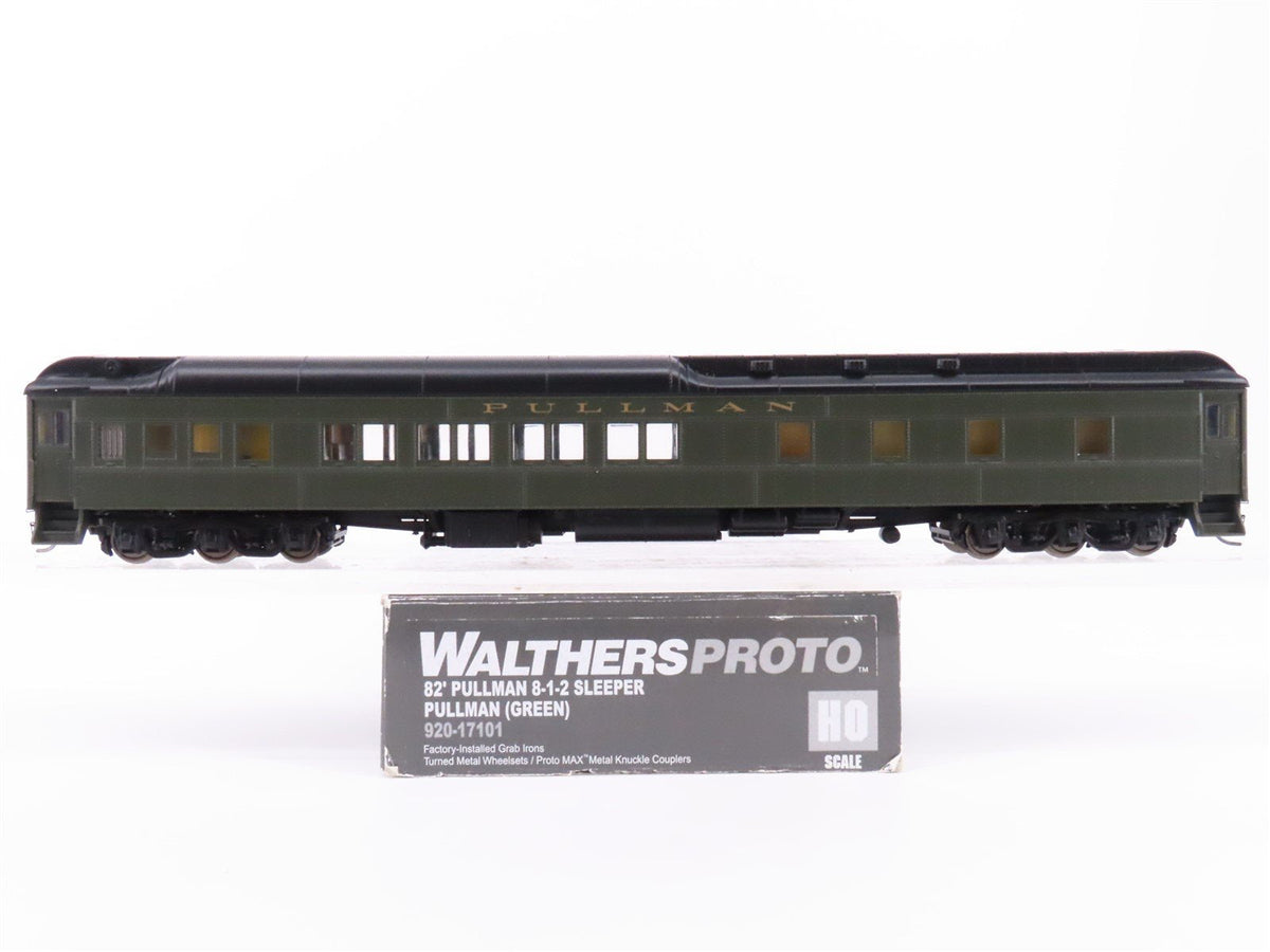 HO Scale Walthers Proto 920-17101 Pullman 82&#39; 8-1-2 Sleeper Passenger Car