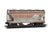 N Scale Micro-Trains MTL 98305084 CNW 2-Bay Covered Hoppers 2-Pack - Weathered