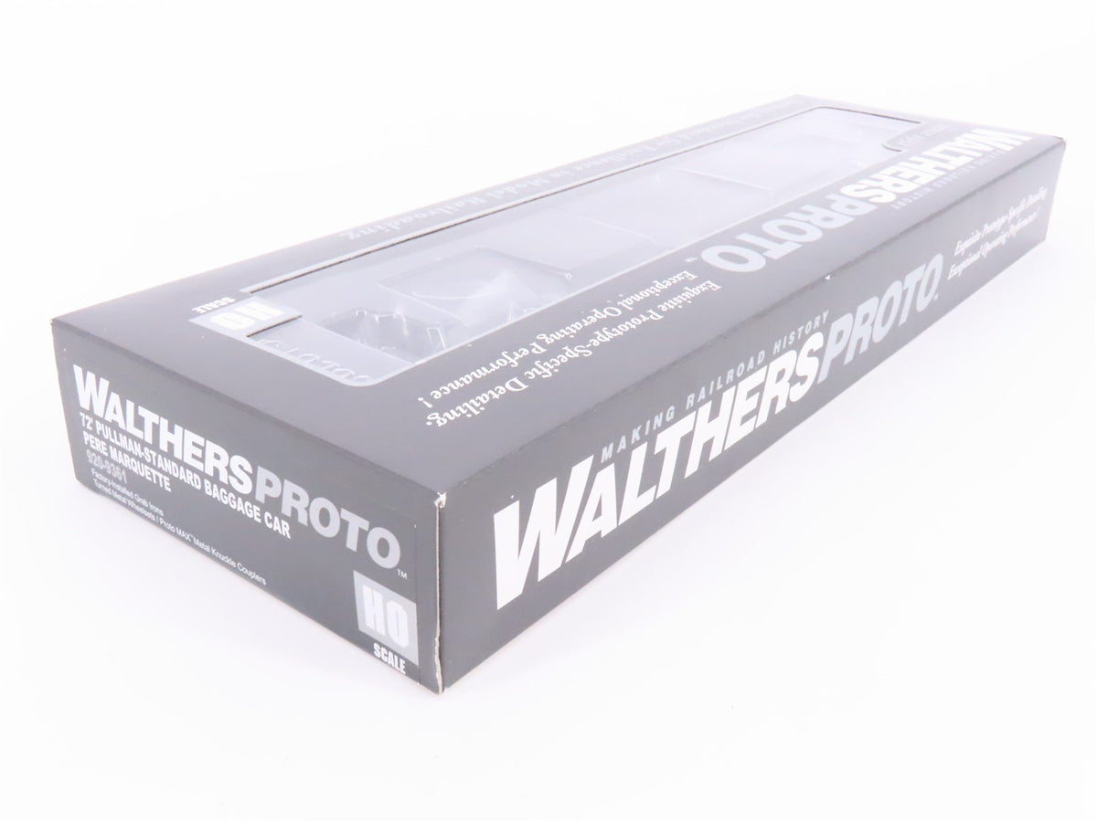 HO Walthers Proto 920-9361 PM Pere Marquette Baggage Passenger Car