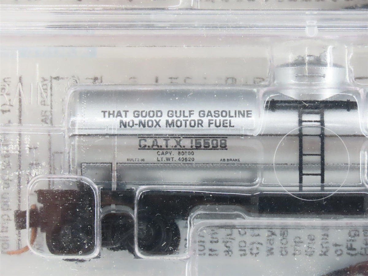 N Micro-Trains MTL BLW 2000-5 Special Run GATX Gulf Oil Tank Car 3-Pack Sealed