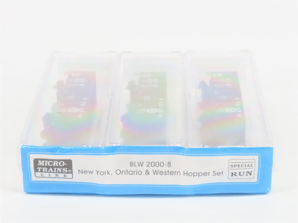 N Scale Micro-Trains MTL BLW 2000-8 Special Run NYO&amp;WRy Hopper 3-Pack Sealed