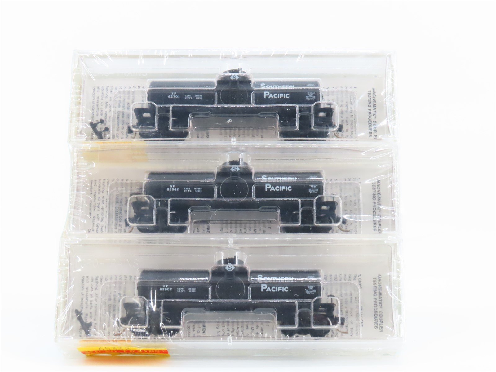 N Scale Micro-Trains MTL 65332 SP Southern Pacific 39' Tank Car 3-Pack Sealed