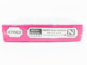 N Micro-Trains MTL 47062 SP UP PFE Pacific Fruit Express Reefer 3-Pack Sealed