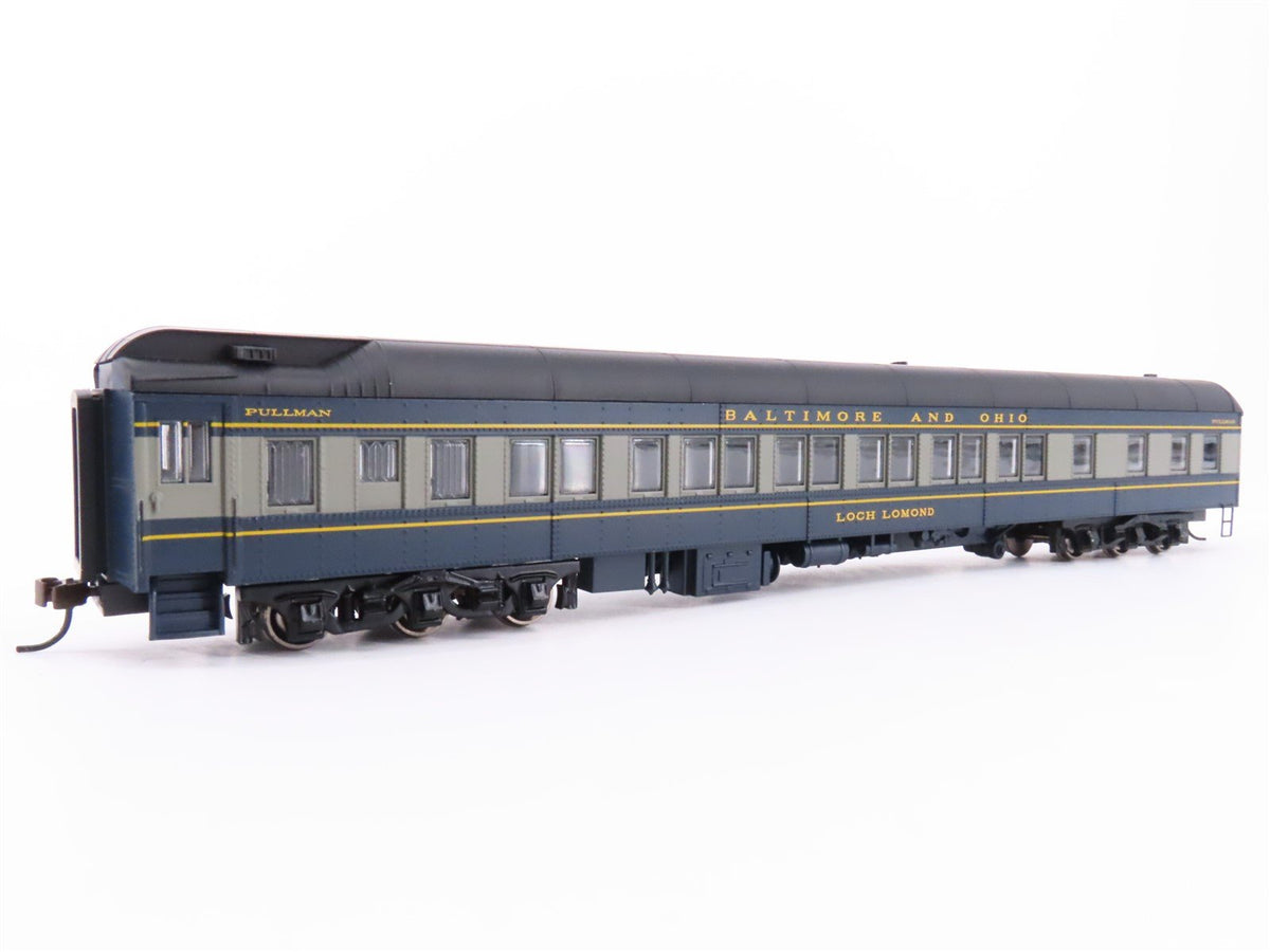 HO Scale Bachmann 13903 B&amp;O Railway HW 80&#39; Pullman Passenger Car &quot;Loch Lomond&quot;