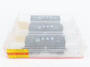 N Scale Micro-Trains MTL 91012 N&W Norfolk & Western 2-Bay Hopper 3-Pack Sealed