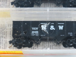 N Scale Micro-Trains MTL 91012 N&W Norfolk & Western 2-Bay Hopper 3-Pack Sealed