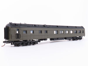 HO Scale Bachmann Spectrum 89524 Unlettered Pullman Green Diner Passenger Car