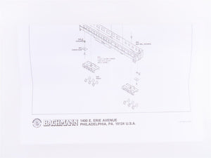 HO Scale Bachmann Spectrum 89524 Unlettered Pullman Green Diner Passenger Car