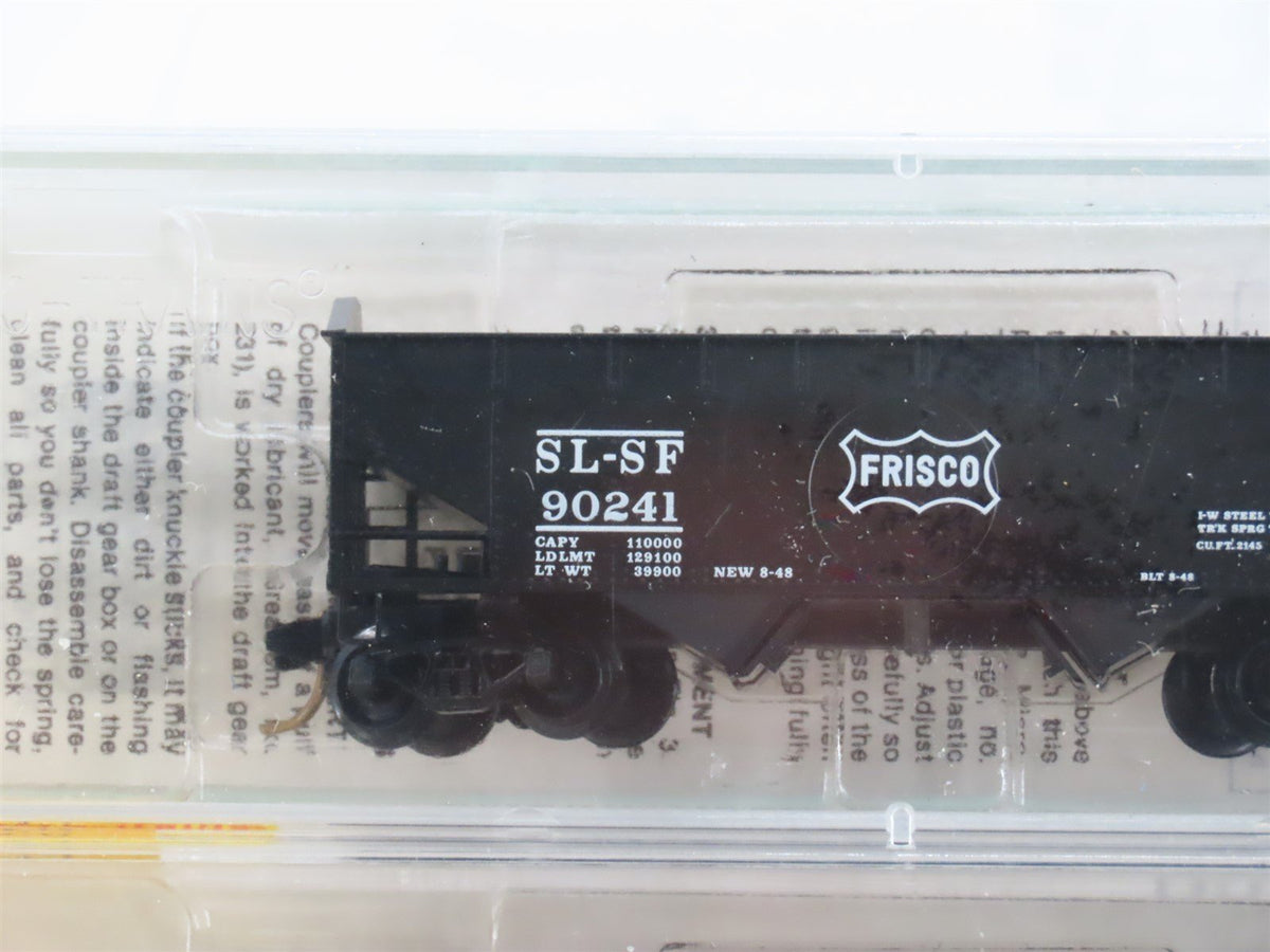 N Scale Micro-Trains MTL 88012 SL-SF Frisco Railroad 2-Bay Hopper 3-Pack Sealed