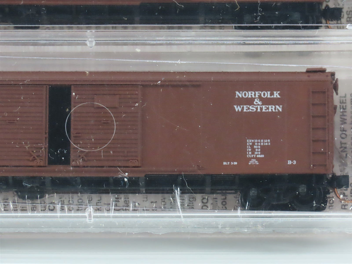 N Scale Micro-Trains MTL Special Run N&amp;W Norfolk &amp; Western Box Car 3-Pack Sealed