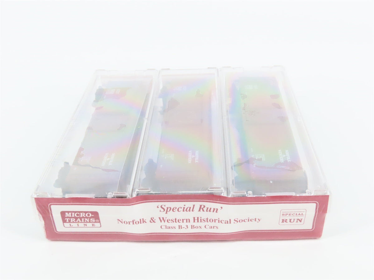 N Scale Micro-Trains MTL Special Run N&amp;W Norfolk &amp; Western Box Car 3-Pack Sealed