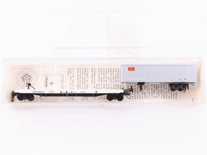 N Kadee Micro-Trains MTL 64010 ATSF TOFC Flat Car #293274 w/Custom XTRZ Trailer