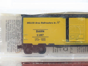 N Scale Micro-Trains MTL 124 of 269 DARN Single Door Box Car 2-Pack Sealed