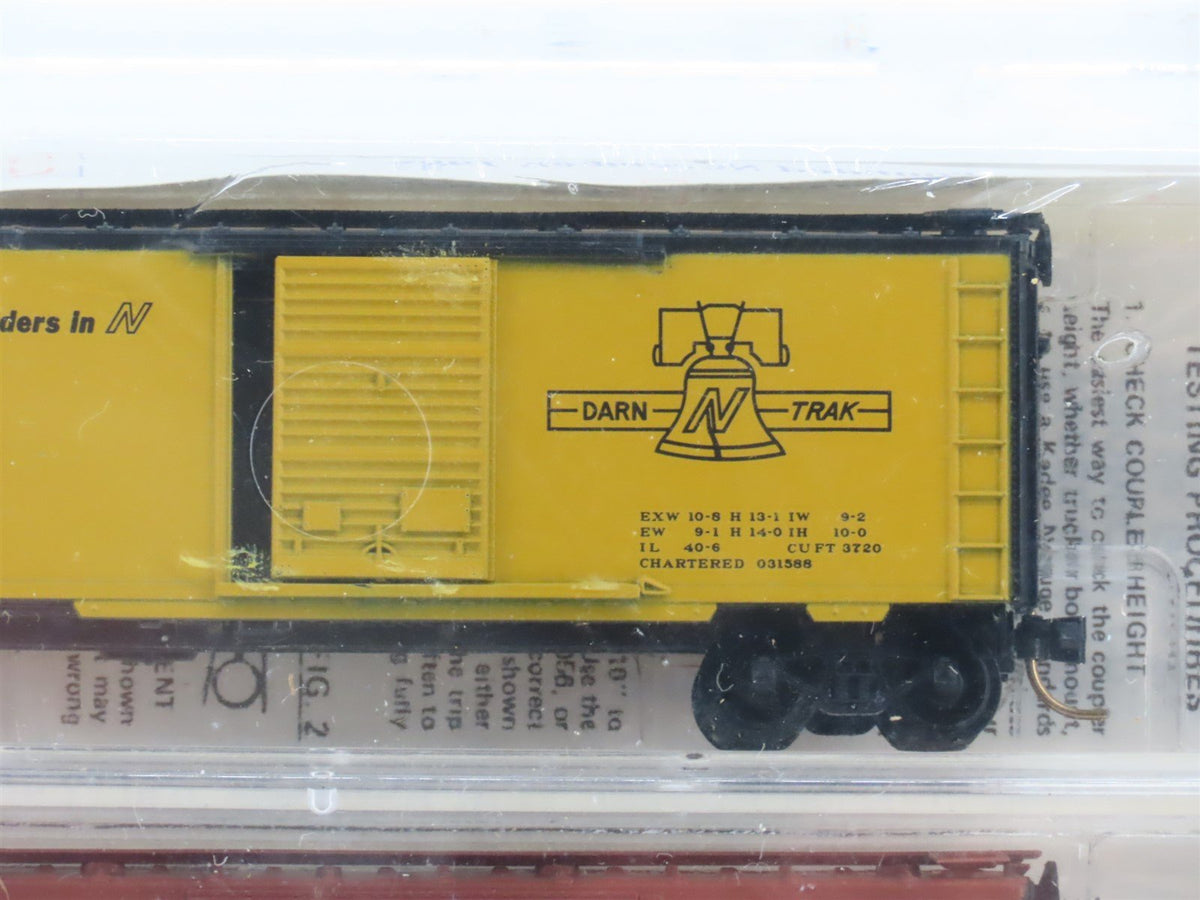 N Scale Micro-Trains MTL 124 of 269 DARN Single Door Box Car 2-Pack Sealed