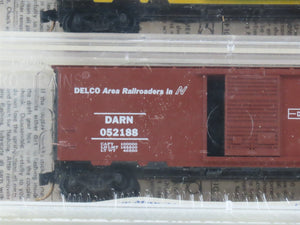 N Scale Micro-Trains MTL 124 of 269 DARN Single Door Box Car 2-Pack Sealed