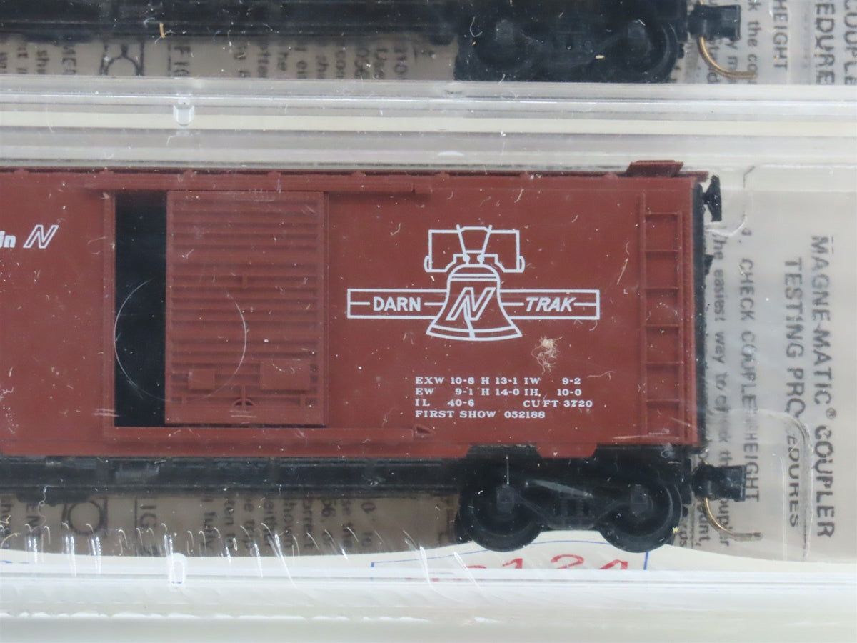 N Scale Micro-Trains MTL 124 of 269 DARN Single Door Box Car 2-Pack Sealed