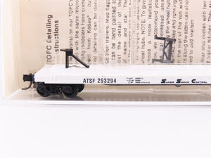 N Kadee Micro-Trains MTL 64010 ATSF TOFC Flat Car #293294 w/45' N&W Trailer