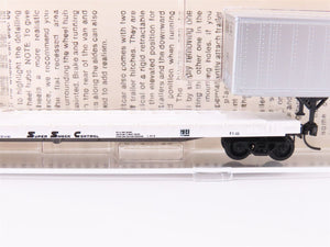 N Kadee Micro-Trains MTL 64010 ATSF TOFC Flat Car #293261 w/45' N&W Trailer