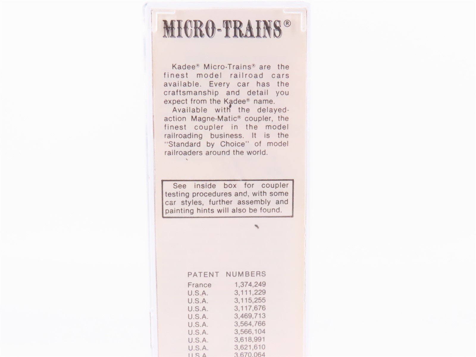 N Kadee Micro-Trains MTL 64010 ATSF TOFC Flat Car #293261 w/45' N&W Trailer