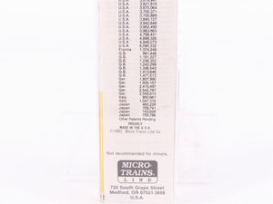 N Scale Micro-Trains MTL 71000 Undecorated 89'4