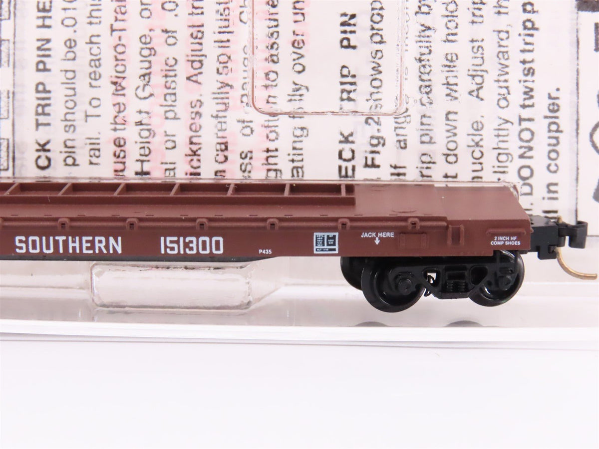 N Scale Micro-Trains MTL 64030 SOU Southern 57&#39;6&quot; TOFC Flat Car #151300