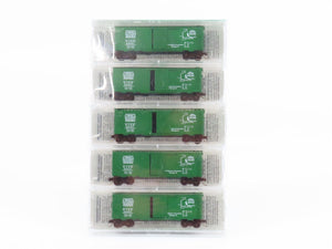 N Scale Micro-Trains MTL NSC EJ&E Elgin Joliet & Eastern Box Car 5-Pack Sealed