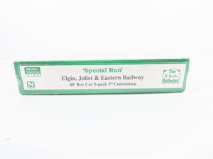 N Scale Micro-Trains MTL NSC EJ&E Elgin Joliet & Eastern Box Car 5-Pack Sealed