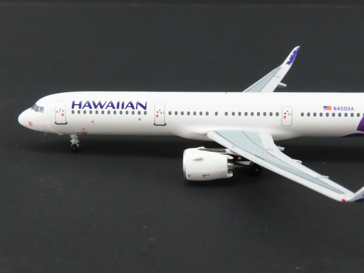 1:400 Scale Aero Classics Baby-Bus Die-Cast Hawaiian Airbus A321 #N400HA