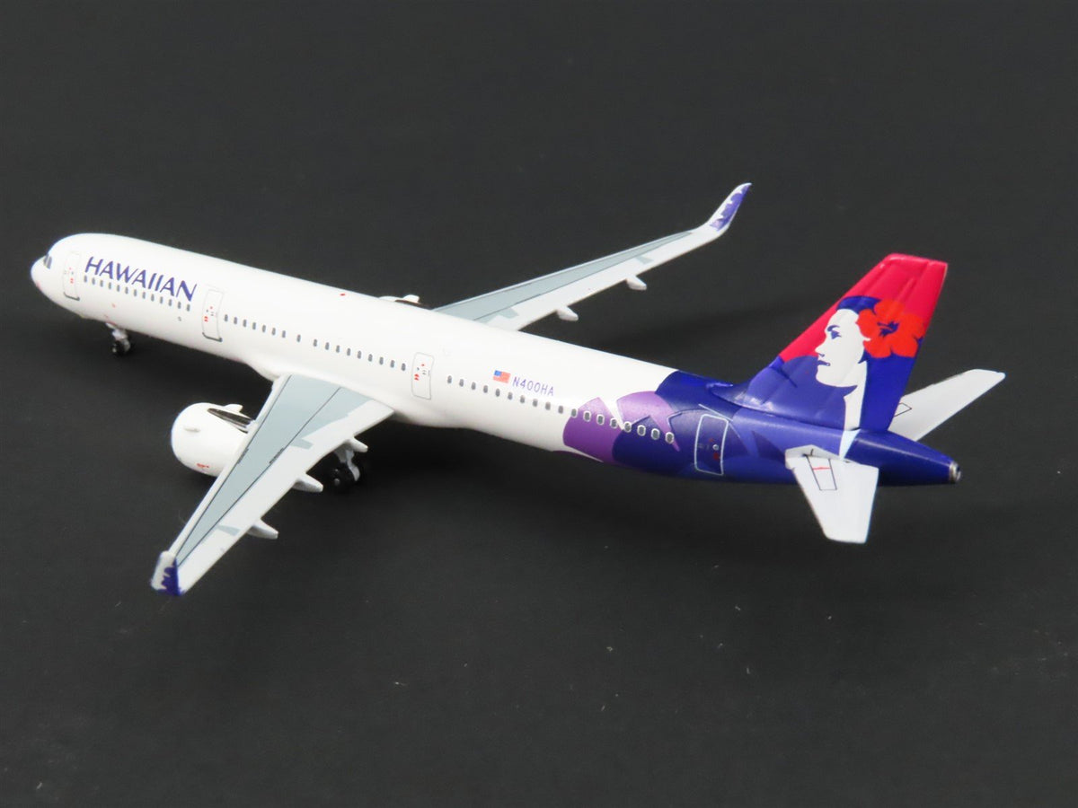 1:400 Scale Aero Classics Baby-Bus Die-Cast Hawaiian Airbus A321 #N400HA