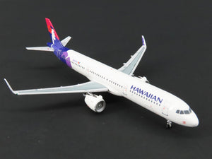 1:400 Scale Aero Classics Baby-Bus Die-Cast Hawaiian Airbus A321 #N400HA