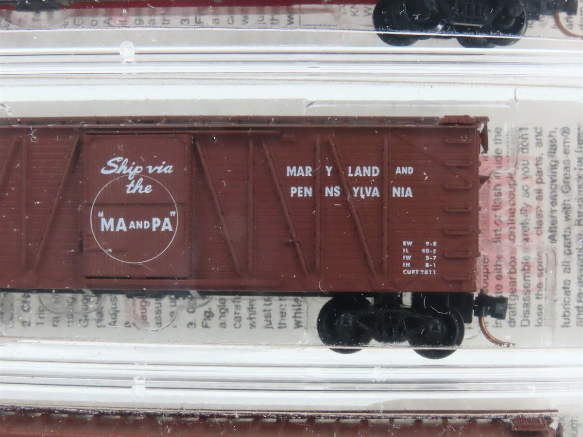 N Scale Micro-Trains MTL RDG/MILW/NYC/M&amp;PA/SM Gondola &amp; Box Cars 5-Pack Sealed