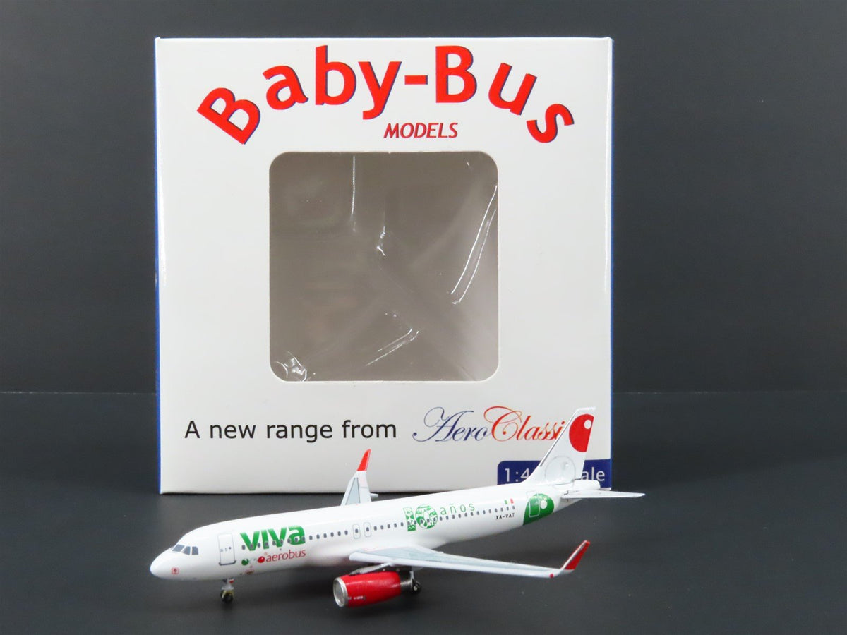 1:400 Scale Aero Classics Baby-Bus Viva Aerobus Airbus A320-232 #XA-VAT