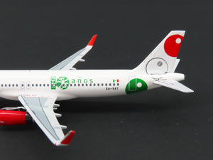 1:400 Scale Aero Classics Baby-Bus Viva Aerobus Airbus A320-232 #XA-VAT