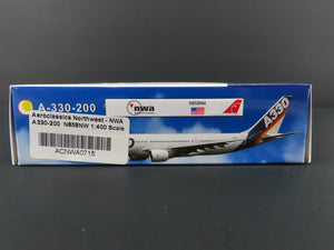 1:400 Aero Classics Big-Bus NWA Northwest Airlines Airbus A330-200 #N858NW