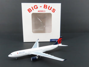 1:400 Aero Classics Big-Bus Diecast Delta Airlines EX-NW Airbus A330-200 #N861NW