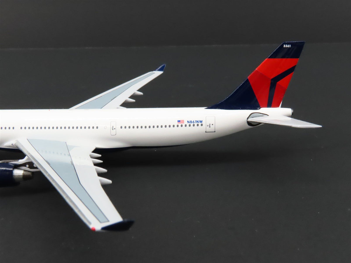 1:400 Big-Bus Models Diecast Delta Airlines EX-NW Airbus A330-200 #N861NW