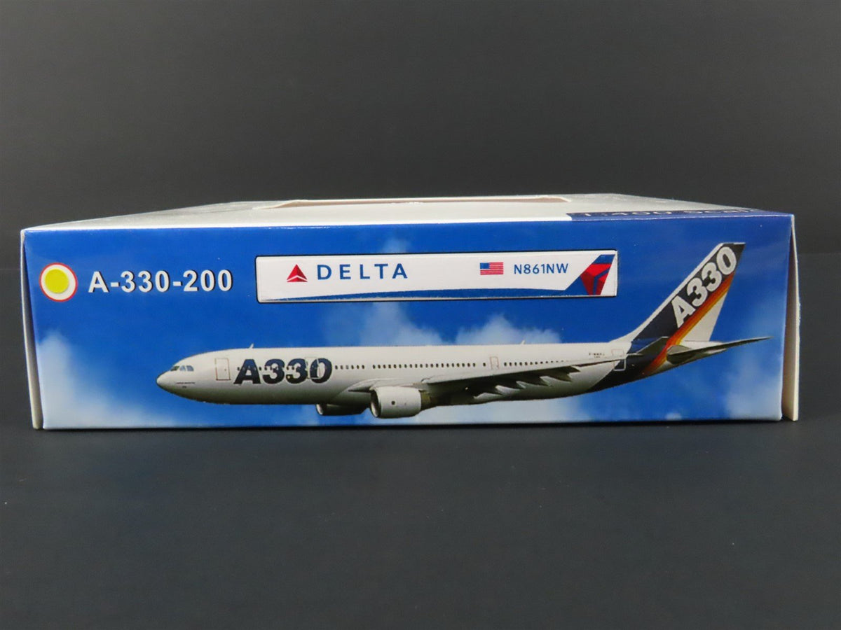 1:400 Big-Bus Models Diecast Delta Airlines EX-NW Airbus A330-200 #N861NW