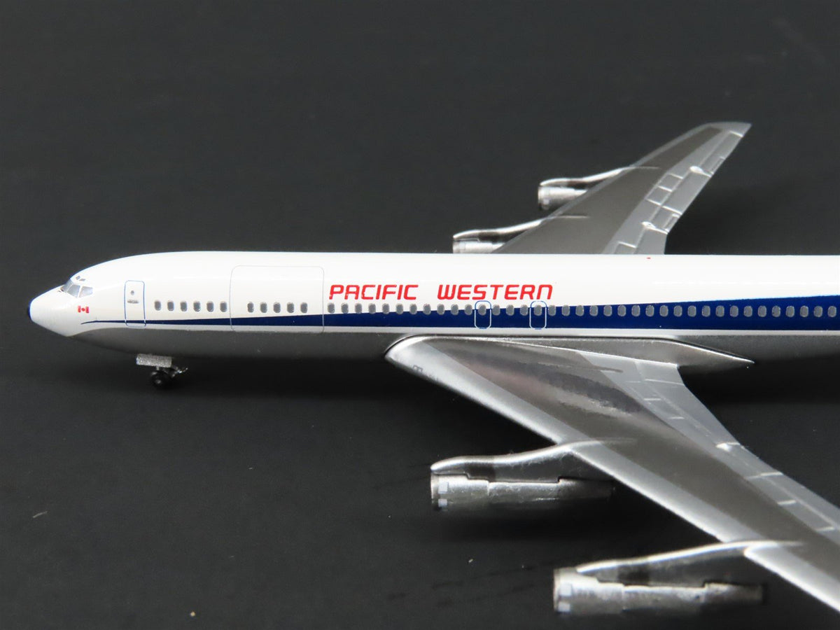 1:400 Scale Aero Classics Die-Cast Pacific Western Boeing B707 #C-FPWJ