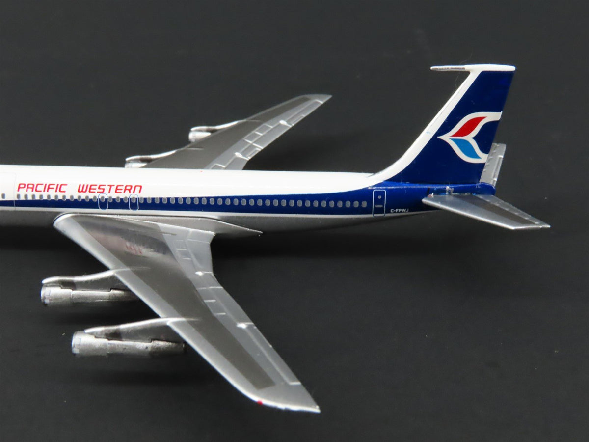 1:400 Scale Aero Classics Die-Cast Pacific Western Boeing B707 #C-FPWJ