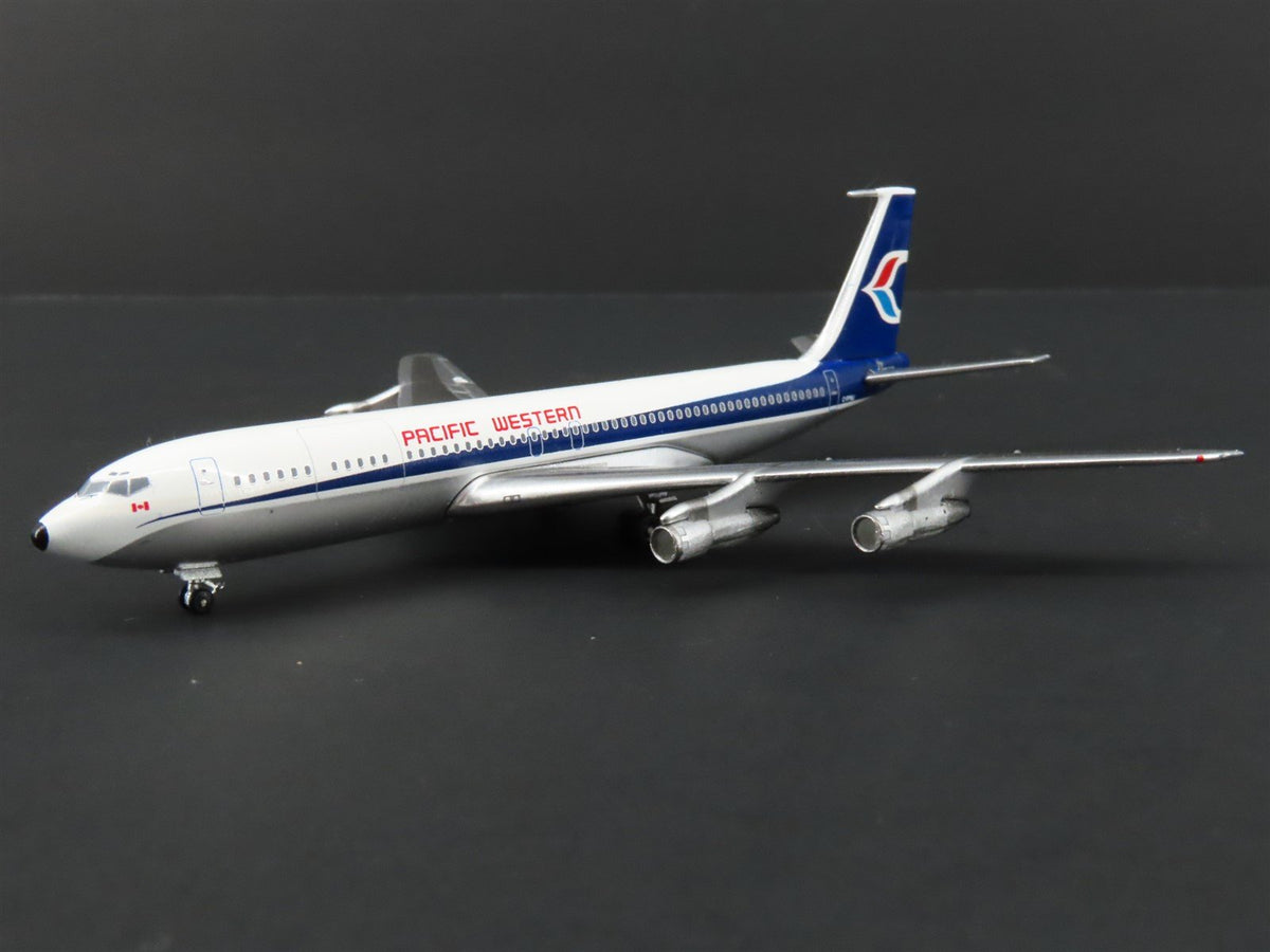 1:400 Scale Aero Classics Die-Cast Pacific Western Boeing B707 #C-FPWJ